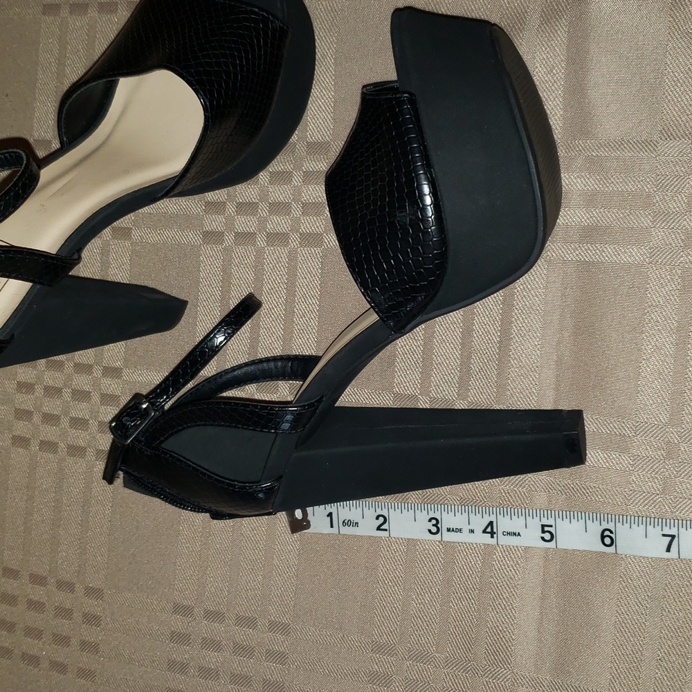 Speed Limit 98 Black Multi Media Platform Sandals 💥 - Picture 3 of 8